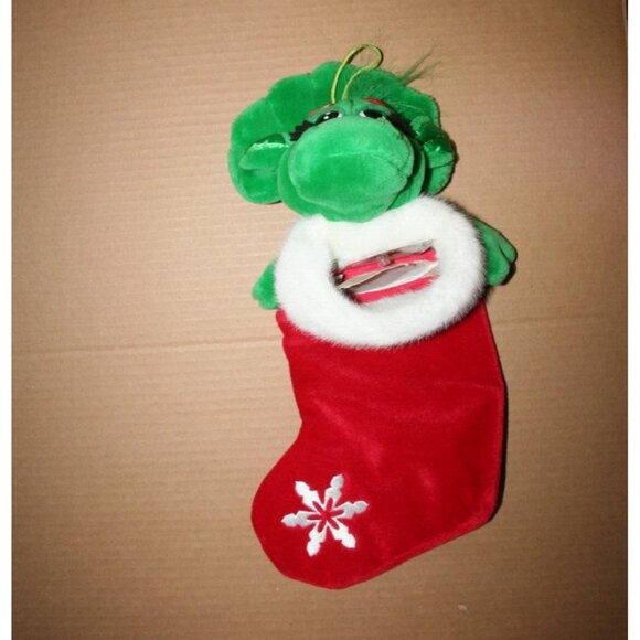 Baby Bop Plush Head Holiday Christmas 17" Stocking NWT - Picture 3 of 5